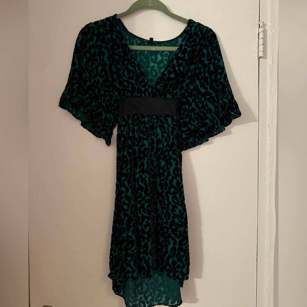 Betsey Johnson Cheetah Print Dress size 4